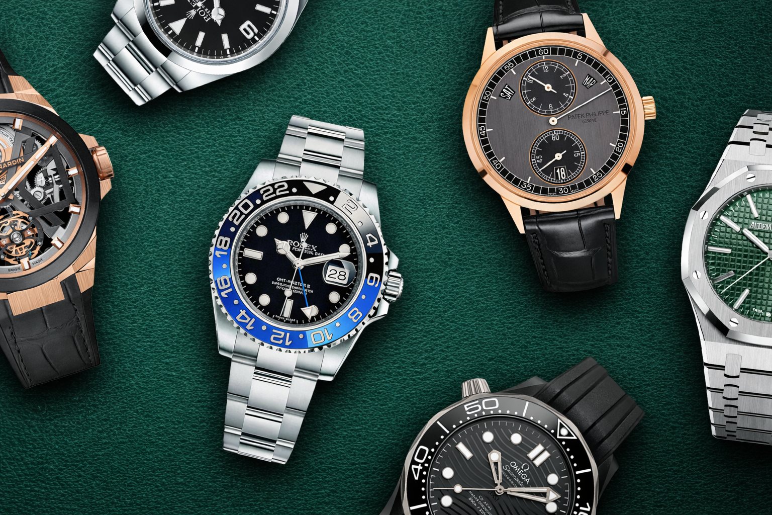 We Buy Swiss Watches luxury timepiece collection