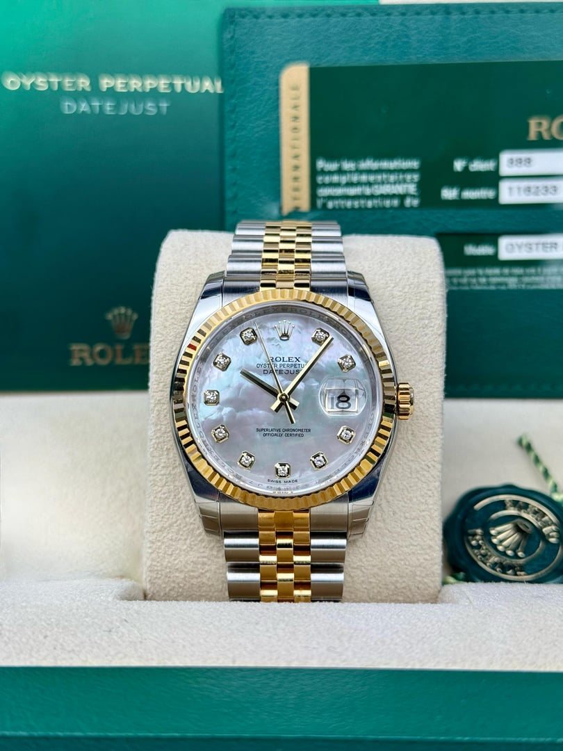 Rolex Datejust 36mm Two-Tone MOP