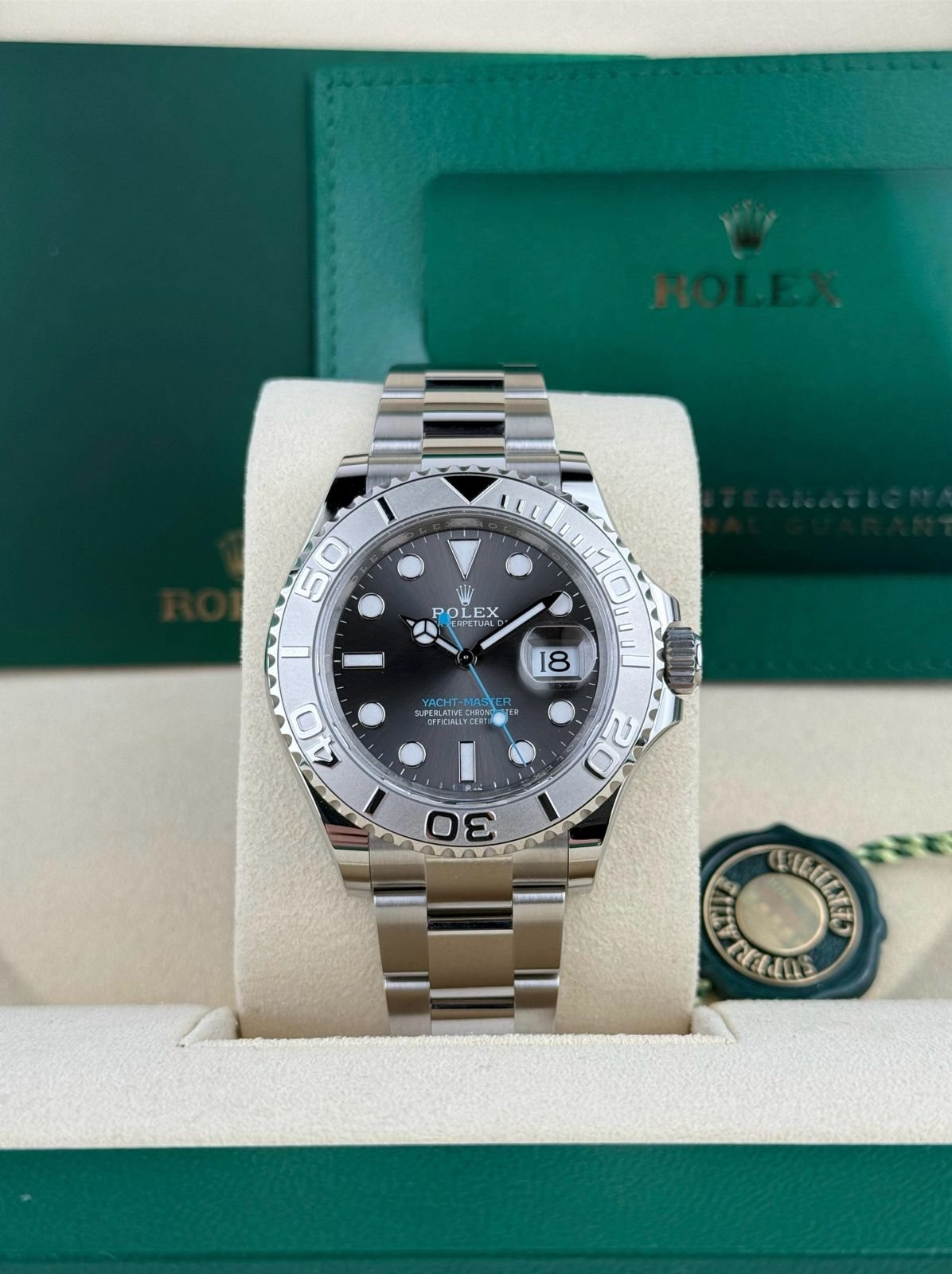 Rolex Yacht-Master 40mm Gray Rhodium