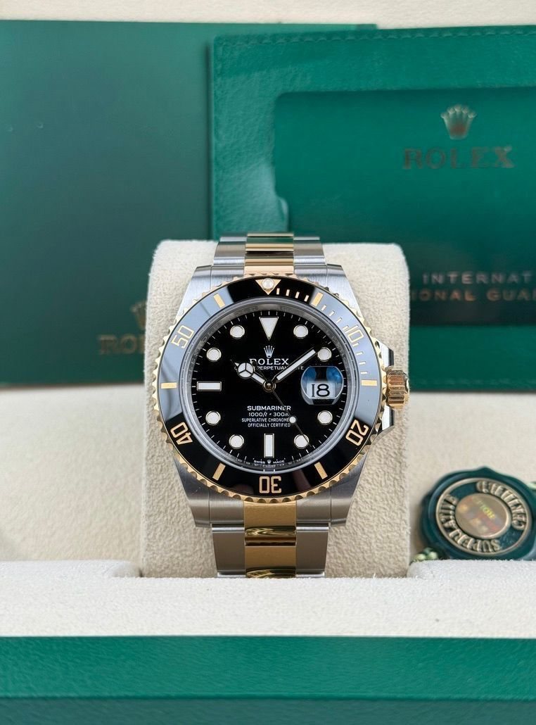 Rolex Submariner 41mm Two-Tone Black